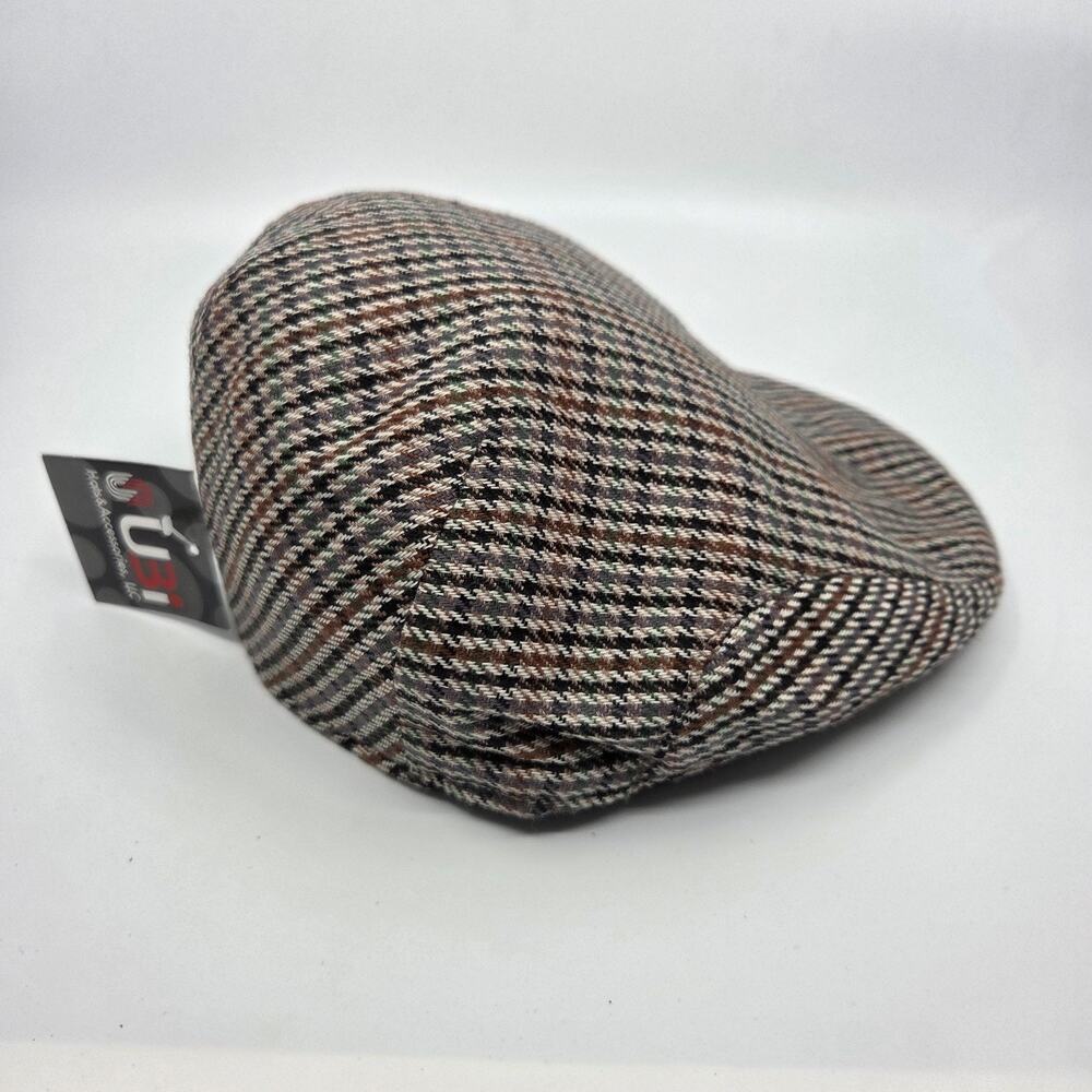 UBI Newsboy Cap Hat Men's L/XL Ivy Cabbie Driving Golf Flat Cap NWT M4289